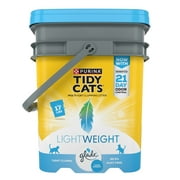 Purina Tidy Cats Lightweight Clumping Cat Litter, 17 lb. Pail